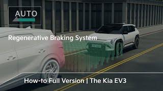 Regenerative Braking System | The Kia EV3