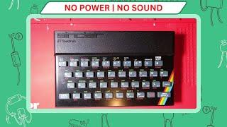 ZX Spectrum Won't Power On / No Sound - Repair and Service