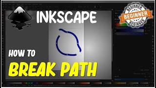 Inkscape How To Break Path