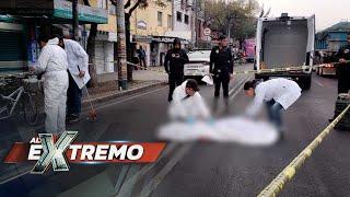 ¡Última rodada! Una mujer lamentablemente fue arrollada por un camión | Al Extremo