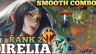 IRELIA AGGRESSIVE MID MVP PLAY! OVERPOWER META BUILD - TOP 2 GLOBAL IRELIA BY ARINA - WILD RIFT