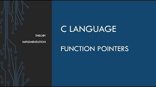 05   FUNCTION POINTERS  - CALLBACKS