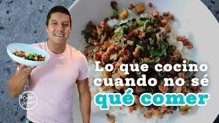 Esto es lo que COCINO cuando NO SÉ QUÉ COMER | Barato, nutritivo y fácil de hacer...