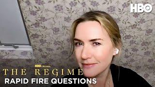 Kate Winslet & The Cast of the Regime Answer Rapid Fire Questions | The Regime | HBO