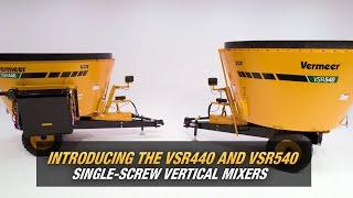 Introducing the VSR440 and VSR540 single-screw vertical mixers | Vermeer