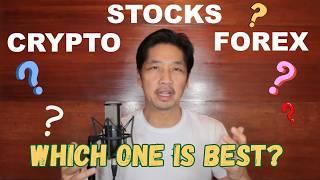 FOREX, Stocks, Crypto: Which one is the best?