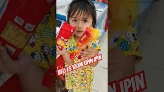 Beli Es Krim Upin Ipin Buat Adex #shorts #eskrim #eskrimupinipin #adex #viral