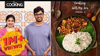 Cooking With My Son | Episode 4 | Curd Rice with Potato Fry | Spicy Potato Fry | Lunch Ideas