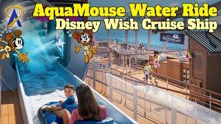 AquaMouse – Disney's First Attraction at Sea on Disney Wish Cruise Ship