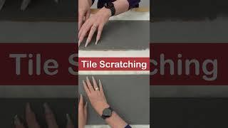 ASMR Scratching Bathroom Tile #asmr #asmrscratching