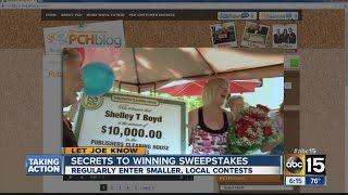 Secrets to winning sweepstakes