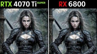 Upgrading Your GPU? RTX 4070 Ti Super vs. RX 6800!