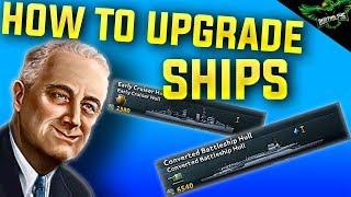HOI4 Man the Guns How to Upgrade Ships (Hearts of Iron 4 MTG Expansion Guide)