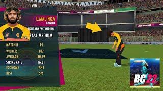 Lasith Malinga Bowling - Real Cricket 22 #htvclips