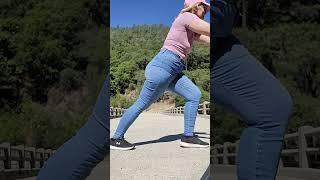 Stretches at the river and an embarrassing moment!