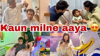 Dekhiye Ruhaan se milne kaun aaya ️| Enjoyed the birthday party | Back to old look