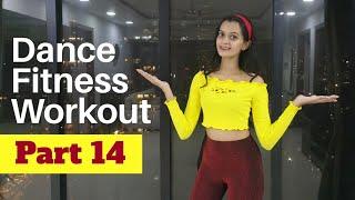 Bollywood Dance Fitness Workout at Home | 20 Mins Fat Burning Cardio Part 14 | Festive Special