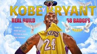 NBA 2K21 KOBE BRYANT OFFICIAL BUILD WITH 58 BADGES