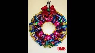 Chocolate Christmas Wreath DIY