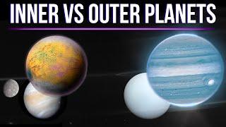 Why are Inner Planets Rocky and Outer Planets Gaseous?