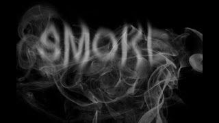 How to create a SMOKE TEXT in Adobe photoshop