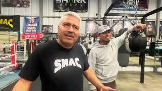 Mikey Garcia homie beefing with robert Garcia