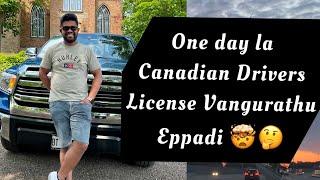 Full Episode on Canadian Drivers License in Tamil | How to get Canadian Driver License in 1 day ⁉️