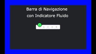 Navbar in html and css with Fluid position indicator