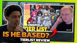 Arknights: Endfield Upcoming Characters Tierlist Reaction | Reviewing MaximGacha's Tierlist