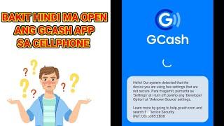 BAKIT HINDI MA OPEN ANG GCASH APP