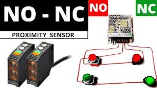 What is NO/NC in Proximity Sensor? II NO-NC Sensor wiring with PLC