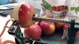 How to Use an Apple Peeler-Coorer-Slicer