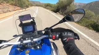 Aprilia Tuareg 660 2up - Riding the mountain