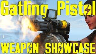 Fallout 4: Gatling Pistol & T6M's Pipe-Bombs - Weapon Mods Showcase