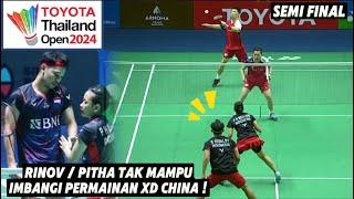 Rinov RIVALDY/Pitha Haningtyas MENTARI vs GUO Xin Wa/CHEN Fang Hui | Thailand Open 2024 Badminton