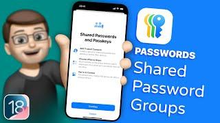 How to Create and Share Password Groups on Your iPhone