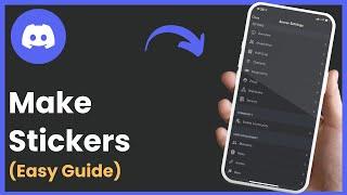 How to Make Stickers on Discord Mobile !