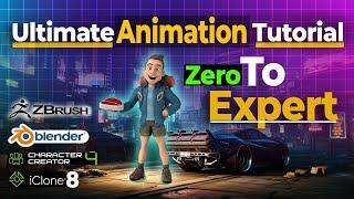 Master Animation: From Beginner to Advanced in One Comprehensive Course