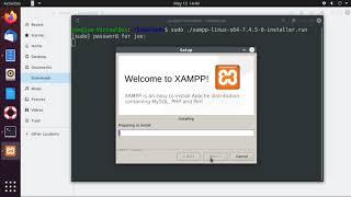 Install XAMPP 7.4.5-0 In Ubuntu 20.04