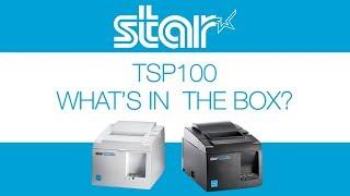 Star Micronics TSP100 POS Printer - What's in the box?