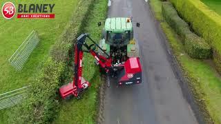 Blaney Agri   C650T Hedgecutter Part 1   Facing & Verge Cutting