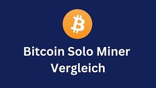 Der Bitcoin Solo Miner Vergleich