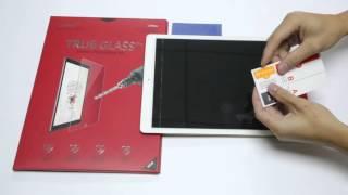 iCarez Apple iPad Pro Tempered Glass installation