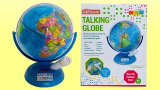 Little Experimenter Talking Globe #littleexperimenter