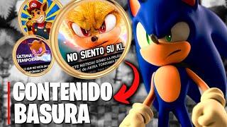 CREADORES DE CONTENIDO BASURA CON SONIC