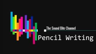 Pencil Writing Sound Effect