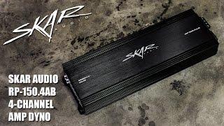 Skar Audio RP-150.4AB 4-Channel Amplifier Dyno Runs on SMD AD-1 Amp Dyno!!