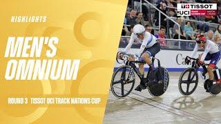 Men's Omnium Highlights - Milton, Canada | 2024 Tissot UCI Track Nations Cup