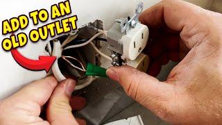 Add an Outlet to an Existing Outlet - STEP by STEP - So easy an idiot can do it!