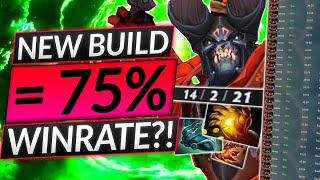 This NEW BUILD = DO NOTHING AND WIN - Abuse Doom NOW to RANK UP - Dota 2 Pro Guide